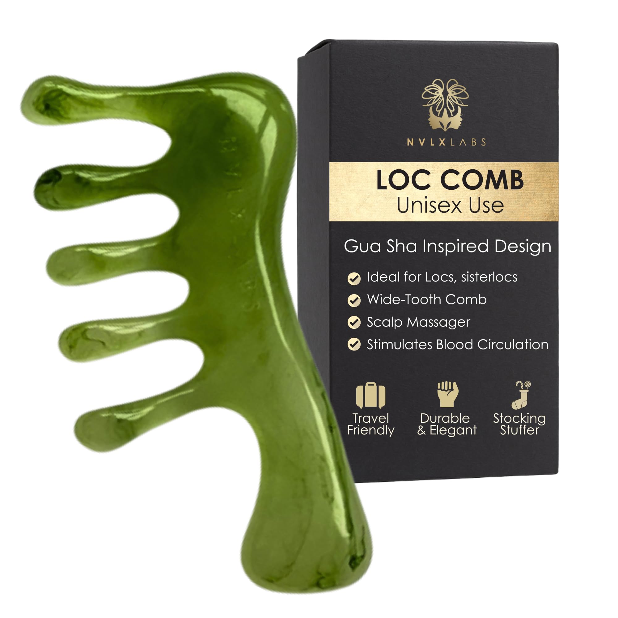 Amazon.com: NVLX LABS Loc Comb 4.25 Inch Scalp Massager Tool | Gua